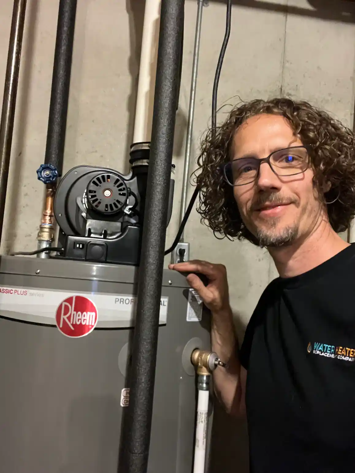 Water Heater Replacement Company technician in Grand Rapids